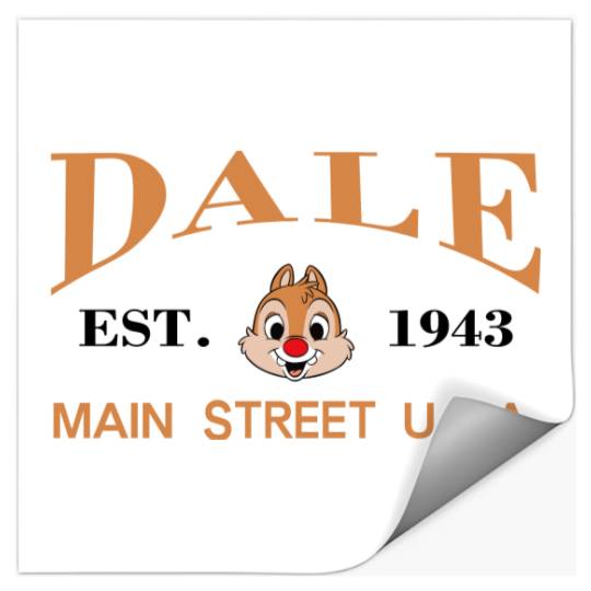 Disney Dale Embroidered Stickers