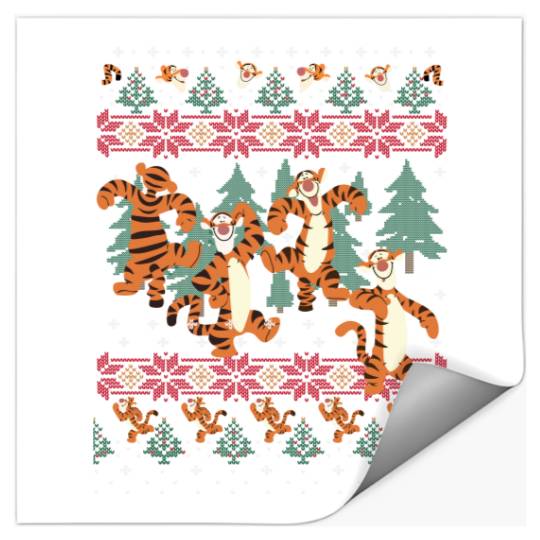 Discover Disney Winnie The Pooh Tigger Christmas Stickers