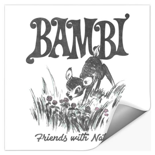 Disney Bambi Vintage Stickers