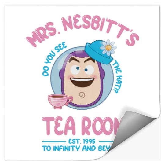 Disney Toy Story Mrs Nesbitt Tea Room Stickers, Toy Story Stickers