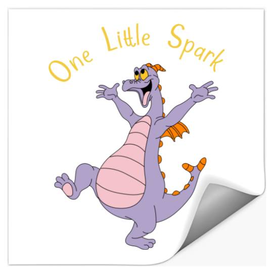 Disney Stickers / Figment Stickers / One Little Spark / Epcot Stickers
