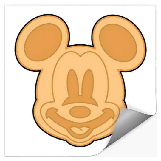 Mickey Waffle Stickers, Disney Food Stickers, Disney Snack Stickers