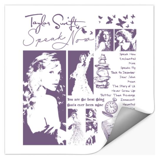 Discover Speak Now Taylors Swift Version Stickers, Taylor Taylor version Stickers, Speak Now Album Stickers