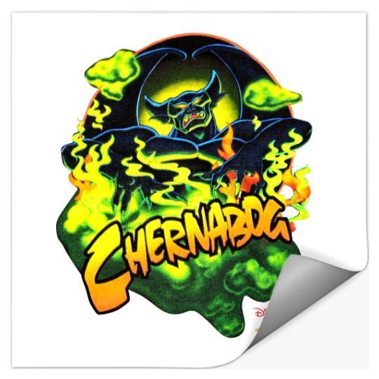 Vintage Chernabog Mickey's House Of Villain Disney Stickers