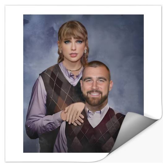 Discover Travis Kelce & Taylor Vintage Stickers, Travis Kelce Stickers, Taylor Stickers