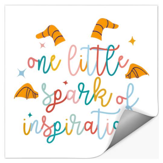 Figment Dragon One Little Spark Stickers, Funny Disney Stickers