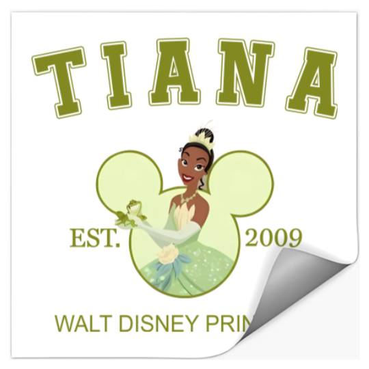 Disney Princess Tiana Stickers