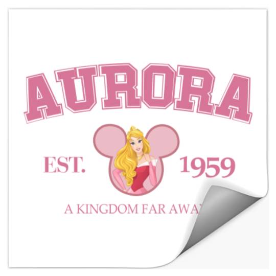 Disney Princess Stickers, Aurora Princess Stickers, Sleeping Beauty Stickers