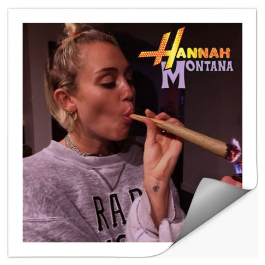 Vintage Hannah Montana Stickers, Disney Hannah Montana Logo