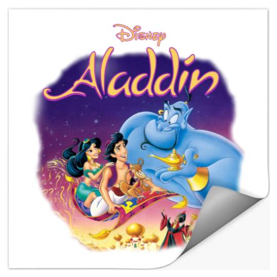 Disney Aladdin Jasmine Princess Jafar Abu Genie Stickers