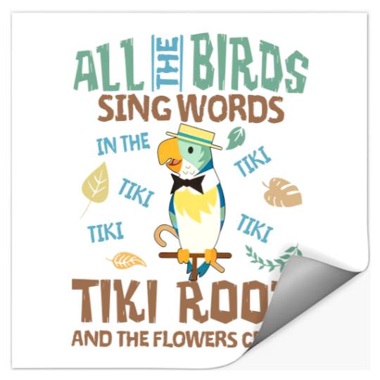 Tiki Room Tank, Enchanted Tiki Room Stickers, Disneyland Tank, Disney Tank,