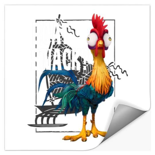 Disney Moana Hei Hei Boat Snack Graphic Stickers