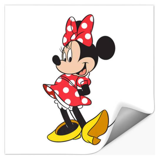 Disney Minnie Mouse Classic Pose Mickey And Friends Unisex Stickers Adult Stickers