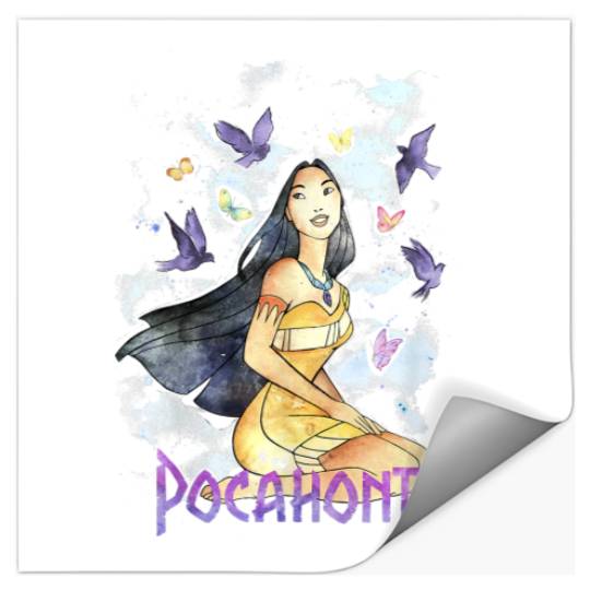 Disney Pocahontas Princess Stickers, Princess Matching Stickers