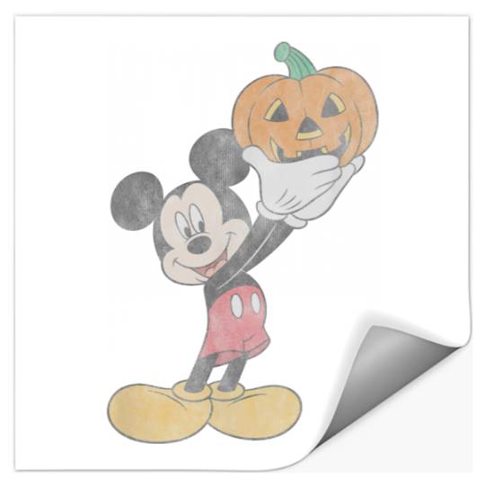 Disneyss Mickey Mouse Halloween Pumpkin Stickers