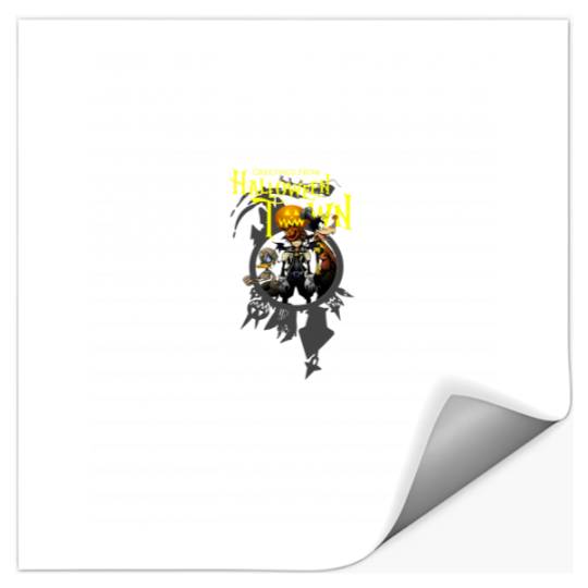 Disney Kingdom Hearts Greetings From Halloween Town 7974 Stickers