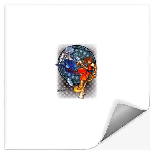 Disney Kingdom Hearts Sora Riku Chain Of Memories Stickers