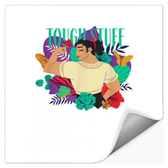 Disney Encanto Luisa Tough Stuff Floral Paradiso Stickers