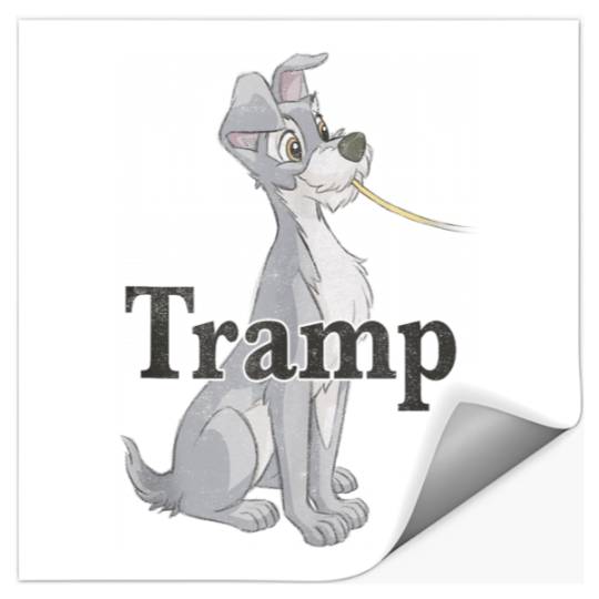 Disneyss Lady And The Tramp Spaghetti Tramp Couples Stickers
