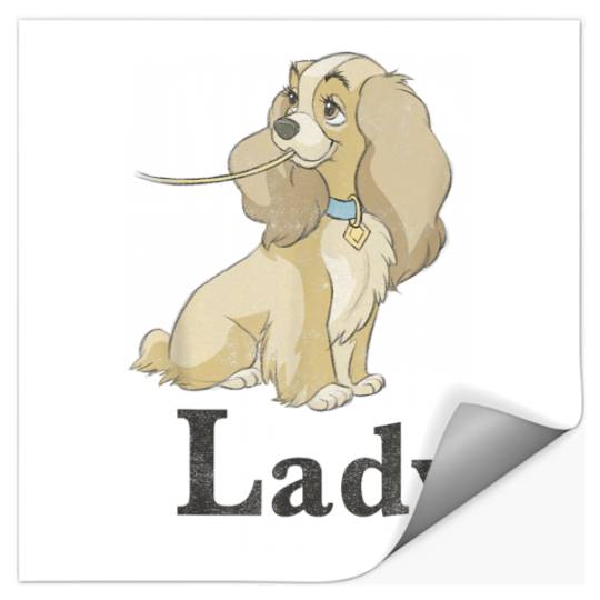 Disneyss Lady And The Tramp Spaghetti Lady Couples Stickers
