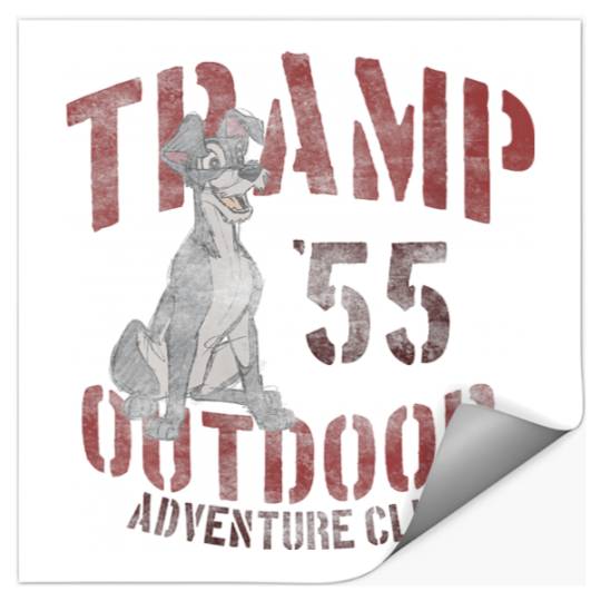 Disneyss The Lady And The Tramp Outdoor Adventure Club Stickers