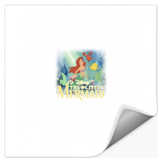 Disneyss The Little Mermaid Classic Vintage Movie Cover Photo Stickers