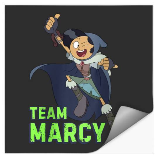 Disneyss Channel Amphibia Team Marcy Stickers