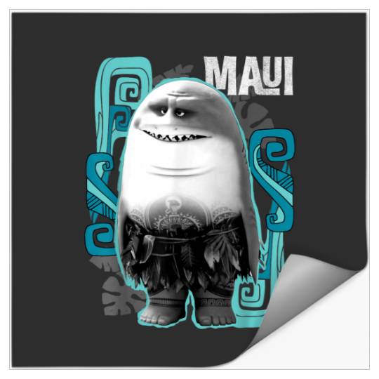 Disney Moana Maui Half Shark Stickers