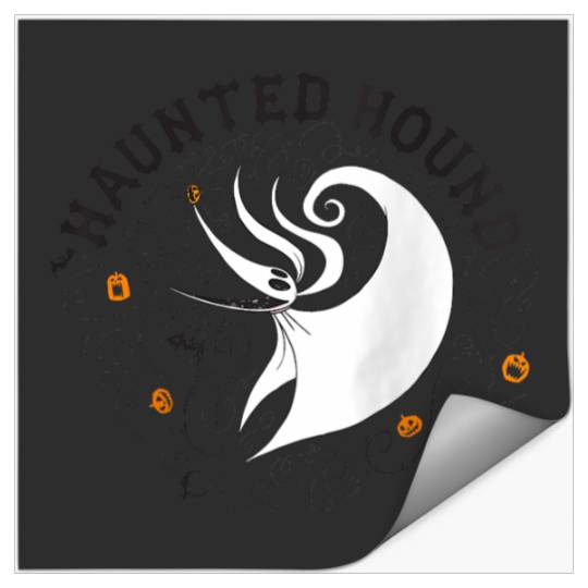 Disneyss Nightmare Before Christmas Halloween Zero Haunted Stickers