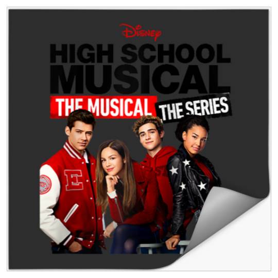 Disneyss High School Musical The Musical The Series Cast Stickers