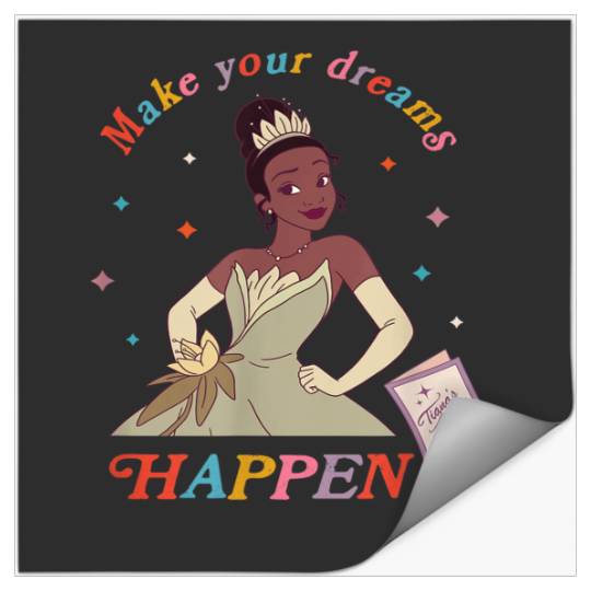 Disney Princess and the Frog Tiana Make Your Dre Stickers