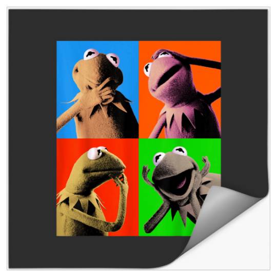 Disney The Muppets K the frog Pop Art Stickers