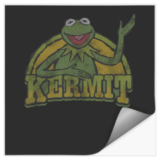 Disney The Muppets  Retro K the frog Smile Stickers