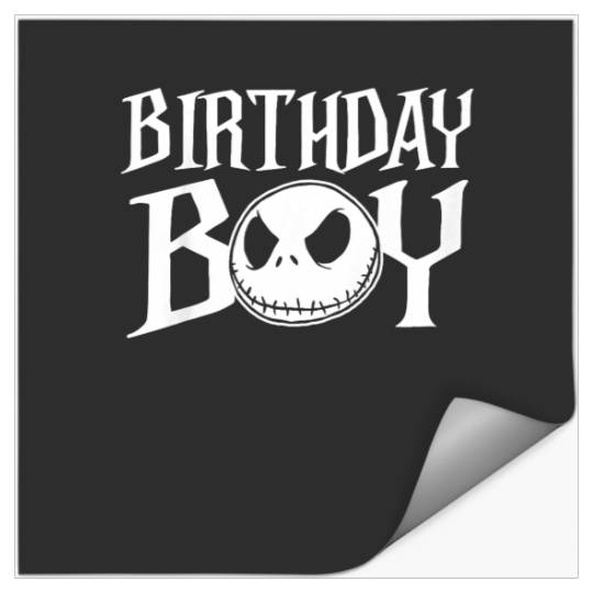 Disney The Nightmare Before Christmas Birthday B Stickers