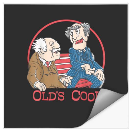 Disney The Muppets Statler And Waldorf Olds Cool Stickers