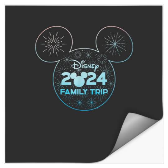 Disney Mickey Mouse Icon Fireworks Vacation Fami Stickers