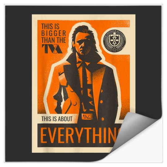 Marvels Studios Loki Season 2 Bigger Than The Tva Disneyss+ Mcu Stickers