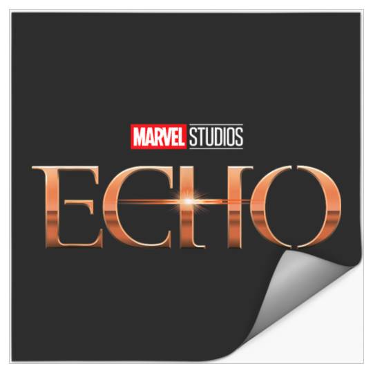 Marvels Studios Echo Tv Series Logo Disneyss+ Stickers