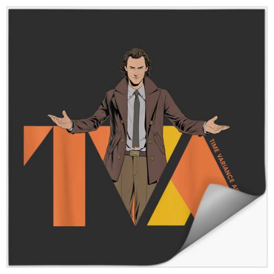 Marvels Studios Loki Season 2 Loki And Tva Logo Disneyss+ Mcu Stickers