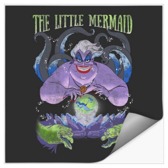 Disney The Little Mermaid Evil Ursula Crystal Ball Stickers