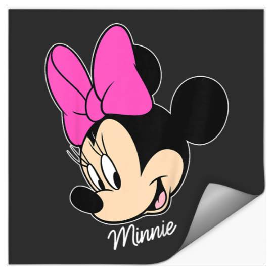 Kids Disneyss Mickey And Friends Minnie Mouse Big Faces Toddler Stickers