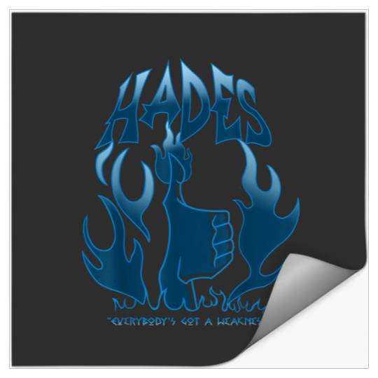 Disney Villains Hades Everybodys Got A Weakness Stickers