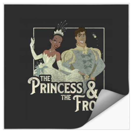 Disney The Princess The Frog Tiana Naveen Portra Stickers