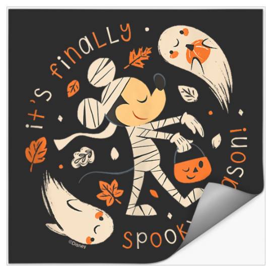 Disneyss Mickey Mouse Halloween Its Finally Spooky Season Stickers