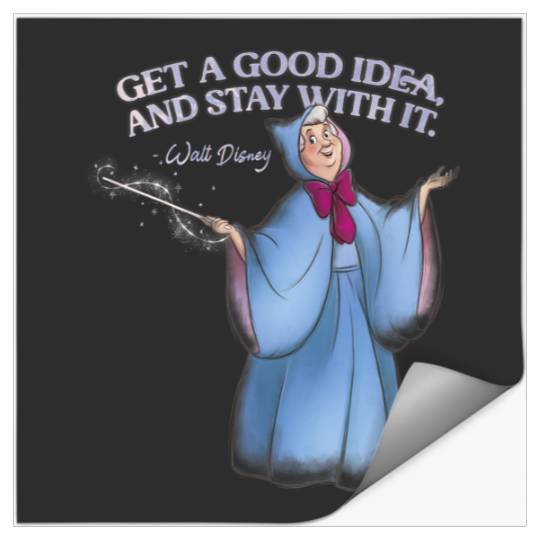Disneyss Cinde Fairy Godmother Good Idea Walt Disneyss Stickers