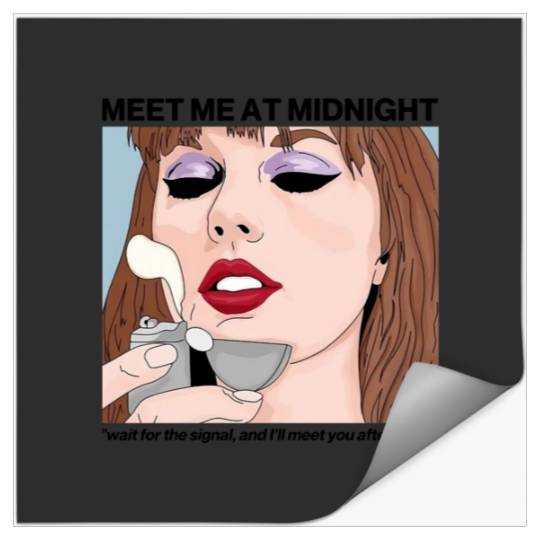 TaylorSwift Midnight ERAS Tour Stickers