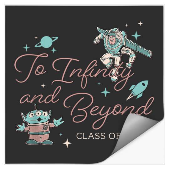Disneyss Pixars Toy Story Infinity And Beyond Class 2024 Retro Stickers