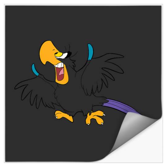 Disneyss Aladdin Iago Parrot Costume Stickers