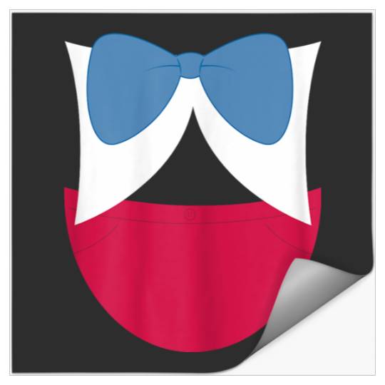 Disneyss Alice In Wonderland Tweedle Costume Stickers