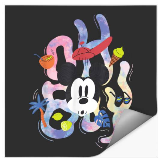 Disney Mickey Mouse Oh Boy Summer Beach Vacation Surprise Stickers